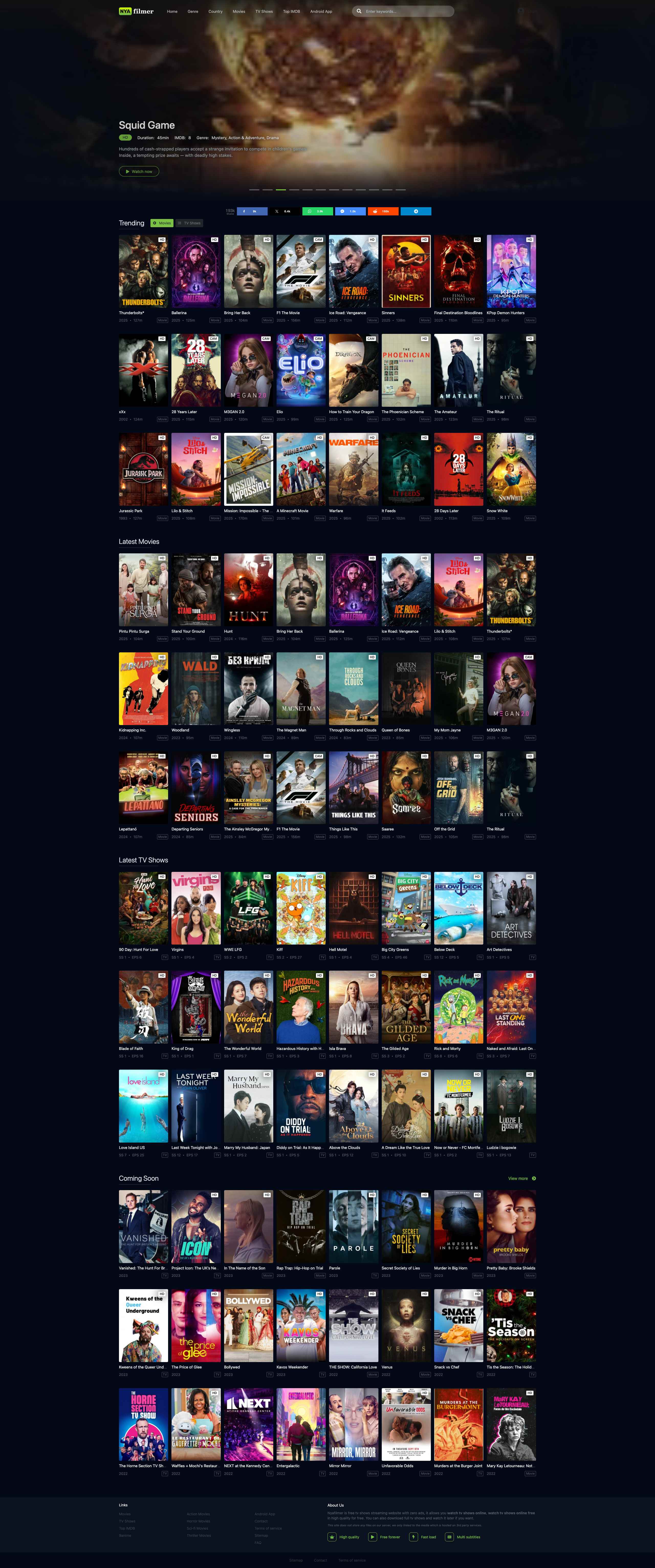 Squid Game Hero Background